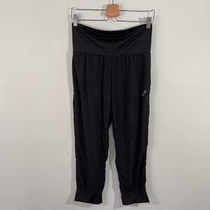 Rukka Women's Black Capri Lightweight Athletic Cycling Pants Size M